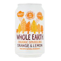 Whole Earth Organic Sparkling Orange & Lemon